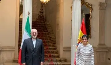 دیدار ظریف با وزیر امور خارجه و امور اتحادیه اروپایی اسپانیا