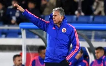  کارلوس کی‌روش متحول شده در لباس کلمبیا