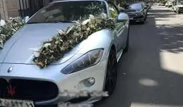 ماشین عروس چند میلیاردی در تهران