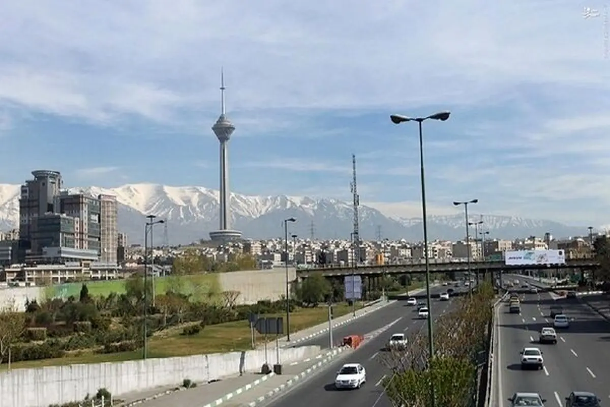 اعلام وضعیت ترافیک در معابر و بزرگراه‌های تهران 