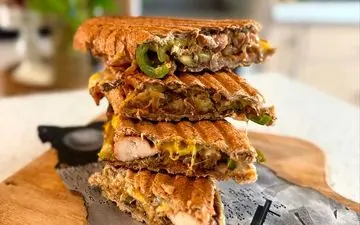 طرز تهیه  پنینی مرغ | بچه ها عاشق این غذا هستن!