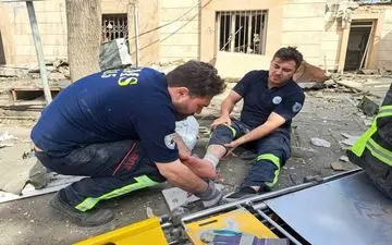 آسیب به پایگاه اورژانس در نازی آباد