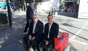 رفیق احمدی‌نژاد با زنبیل قرمز به دادگاه رفت/تصاویر