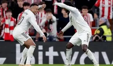 بازگشت رئال به جاده برد با دبل امباپه؛ فاصله با بارسای صدرنشین به حداقل رسید