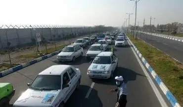 مسیرهای کاروان خودرویی و موتوری ۲۲ بهمن در قزوین اعلام شد