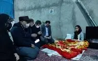 گزارش تصویری/عیادت و دلجویی معاون آموزش متوسطه وزارت آموزش و پرورش از دانش آموزان مصدوم حادثه تصادف در کرمانشاه

