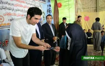 اختصاصی/ استقبال از حضور حافظ ناظری در ثلاث باباجانی به روایت تصویر 