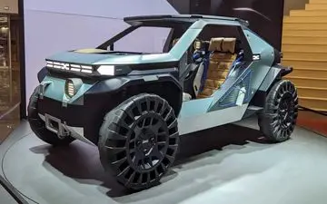 خودرویی از جنس پلاستیک بازیافتی |طراحی جالب خودروی داچیا را ببینید+عکس
