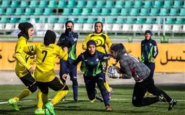 صدرنشینی شهرداری بم در لیگ فوتبال بانوان