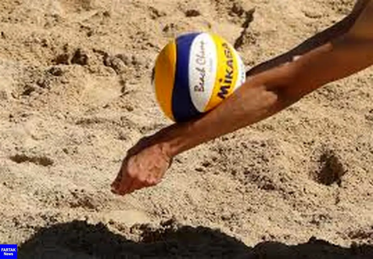 مسابقات والیبال ساحلی قهرمانی استان کرمانشاه برگزار شد
