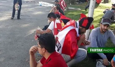 اختصاصی / گزارش تصویری چندساعت قبل از دیدار پرسپولیس و ماشین سازی