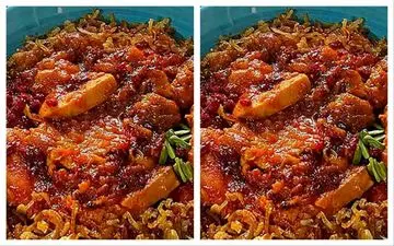 خورش زرشک آلو شمالی | طرز تهیه مجلسی و خوشمزه با ترفندهای طلایی!