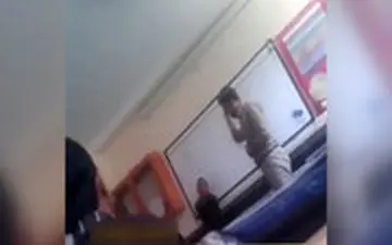 تنبیه دانش‌آموز با شلاق توسط معلمی در ملارد!