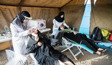 دانشجویان جهادگر علوم پزشکی کرمانشاه به مناطق زلزله‌زده سرپل‌ذهاب اعزام شدند