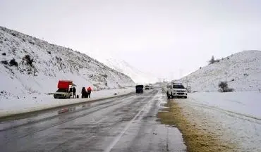 جاده‌های برفی و بارانی در ۱۸ استان؛ پلیس درباره لغزندگی هشدار داد