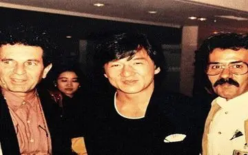 عکس منتشر نشده خسرو شکیبایی در کنار جکی چان + تصویر