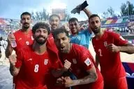 جام جهانی ساحلی؛ صعود مقتدرانه ملی پوشان با ۵ گل
