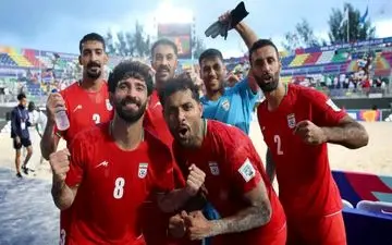 جام جهانی ساحلی؛ صعود مقتدرانه ملی پوشان با ۵ گل