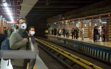 استفاده بیش از ۹۸ درصد مسافران مترو از ماسک
