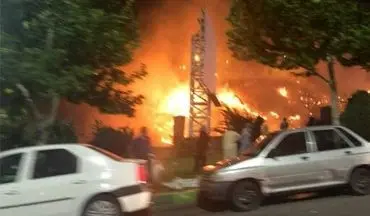عامل آتش سوزی هولناک در لواسان مشخص شد+ عکس