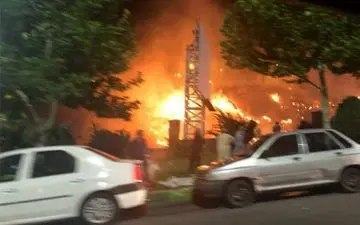 عامل آتش سوزی هولناک در لواسان مشخص شد+ عکس