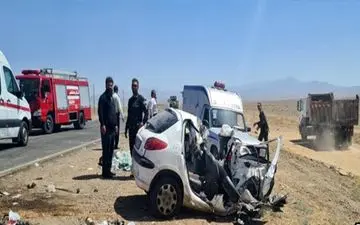 ۴ کشته و ۲ مصدوم تلفات تصادف در جاده ورجان