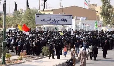 پایان موج بازگشت زوار اربعین/ تردد بیش از یک میلیون زائر از مرز خسروی