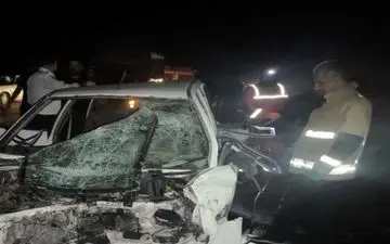 یک فوتی و دو مصدوم بر اثر برخورد کامیون و پراید در کمربندی شرقی کرمانشاه