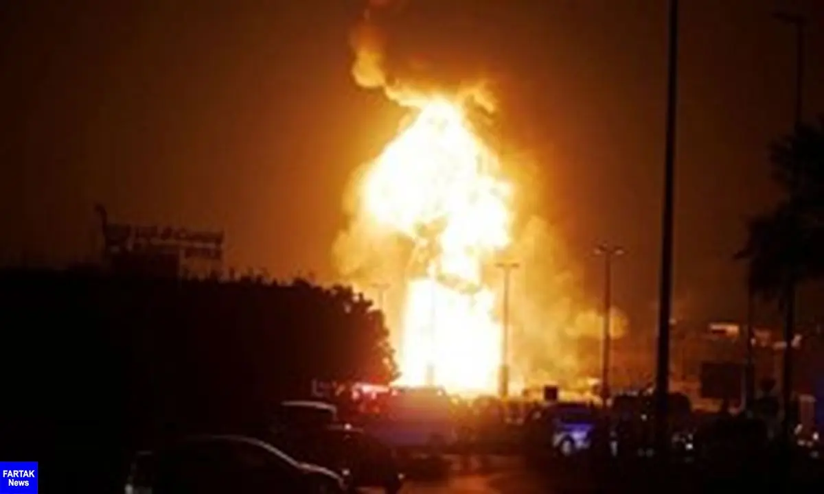 آتش‌سوزی در فرودگاه بغداد