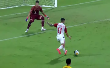 گل دوم شارجه به سپاهان + ویدئو