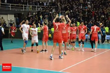  دیدار تیم های والیبال شهرداری ارومیه - پیکان 