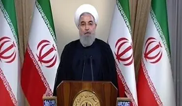 مشروح سخنان روحانی در مورد خروج آمریکا از برجام + فیلم