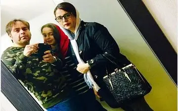 سلفی آینه ای و خانوادگی شهرام قائدی (عکس)