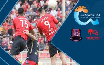 خلاصه بازی تراکتور 1 - نساجی مازندران 0 + ویدئو