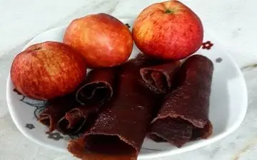 طرز تهیه لواشک سیب | هوش از سر آدم میبره انقدر خوشمزه س!