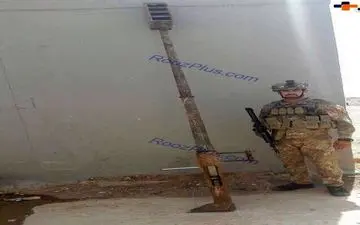 عکس/کشف تک تیرانداز دست ساز و عجیب داعش در عراق