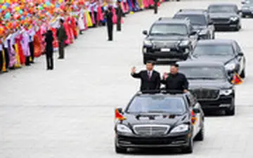 خودروهای گران‌قیمت رهبر کره شمالی