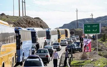 آمادگی پلیس راهور کرمانشاه برای بازگشت زائران کربلا
