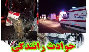 تصادف در زنجان یک کشته و ۸ مصدوم برجای گذاشت
