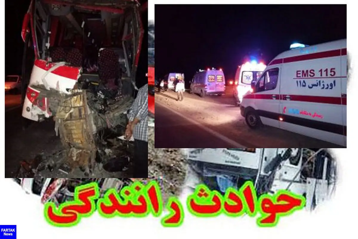 تصادف در زنجان یک کشته و ۸ مصدوم برجای گذاشت