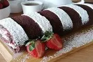طرز تهیه رولت توت فرنگی| خیلی عالیه!