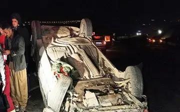 واژگونی پژو در سقز یک کشته و یک زخمی برجای گذاشت