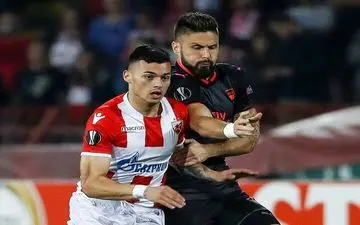 پیروزی شیرین آرسنال مقابل ستاره سرخ در لیگ اروپا 