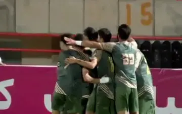 گل دوم شمس‌آذر به استقلال خوزستان + ویدئو