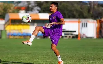 بازیکن خارجی شهرخودرو در تمرینات حاضر شد