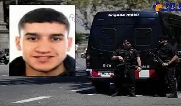 عامل حمله تروریستی بارسلون کشته شد 