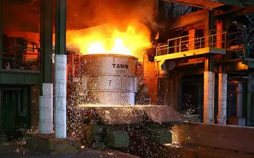  پروژه ملی فولادسازی بردسیرکرمان افتتاح شد