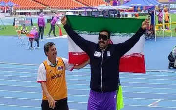 مدال طلای پارادوومیدانی ایران در رقابت‌های قهرمانی جهان