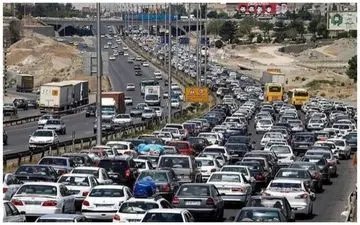 اعلام آخرین وضعیت ترافیکی کشور/وجود ترافیک سنگین در این محورها 