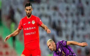 خوشامدگویی نوراللهی به زوج قائدی در شباب الاهلی+عکس